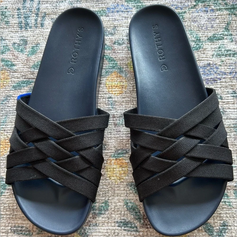 Rothy's Black Sandals - Picture 6 of 13